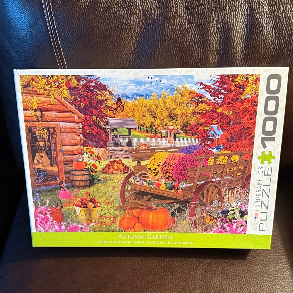Eurographics Autumn Garden Puzzle - 1000 Pieces.